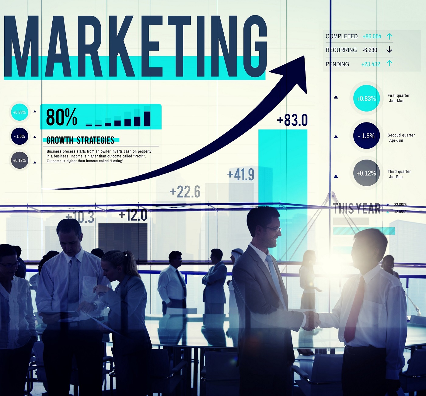 Marketing Market Strategy Planning Business Concept