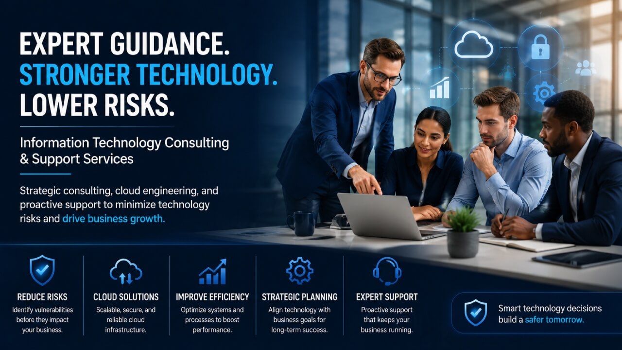 Information Technology Consulting and Support Services: How Expert Guidance Can Reduce Technology Risks