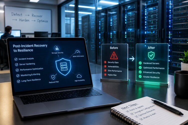 From Recovery to Resilience: The Role of Post-Incident Server Hardening & Optimization